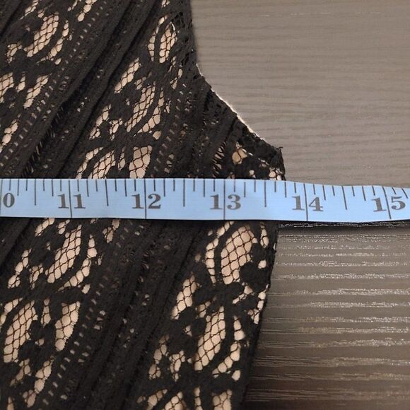 Moulinette Soeurs Myrna Black Lace A-line Sleeveless Dress XS - Picture 9 of 14